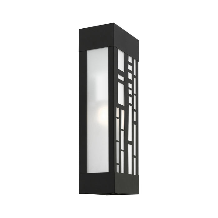 Livex Lighting 22972-14 Two Light Outdoor Wall Sconce, Textured Black