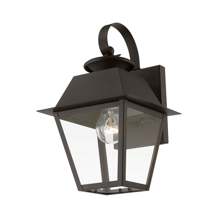 Livex Lighting 27212-07 One Light Outdoor Wall Lantern, Bronze