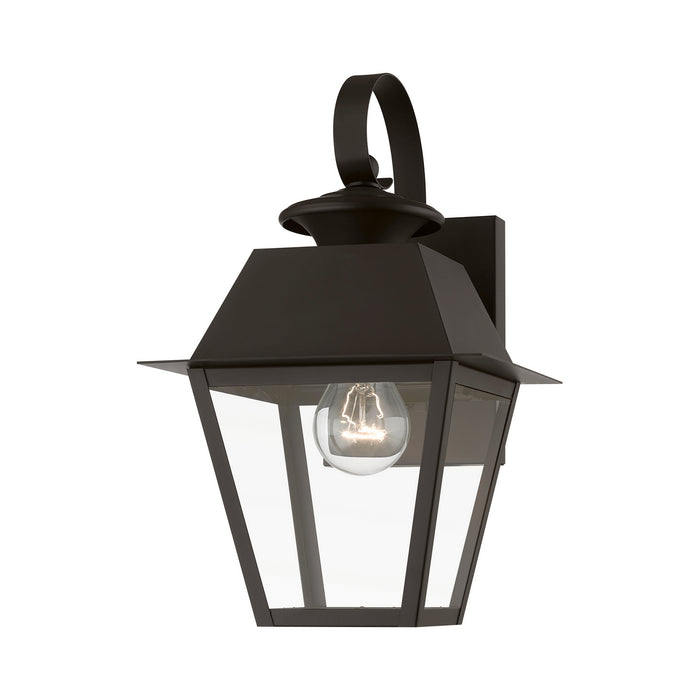 Livex Lighting 27212-07 One Light Outdoor Wall Lantern, Bronze