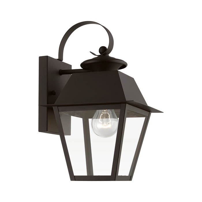 Livex Lighting 27212-07 One Light Outdoor Wall Lantern, Bronze