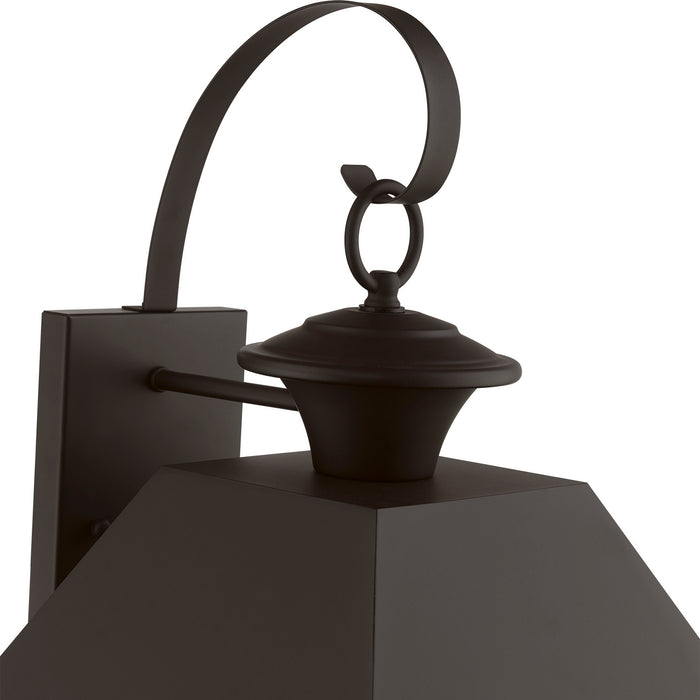 Livex Lighting 27218-07 Three Light Outdoor Wall Lantern, Bronze w/Antique Brass Finish Cluster