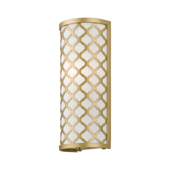 Livex Lighting 41100-33 One Light Wall Sconce, Soft Gold