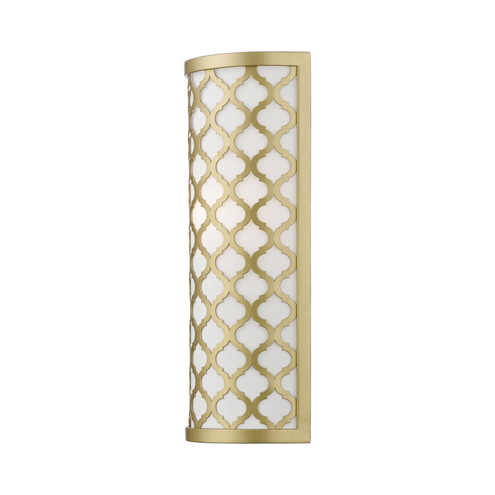 Livex Lighting 41100-33 One Light Wall Sconce, Soft Gold