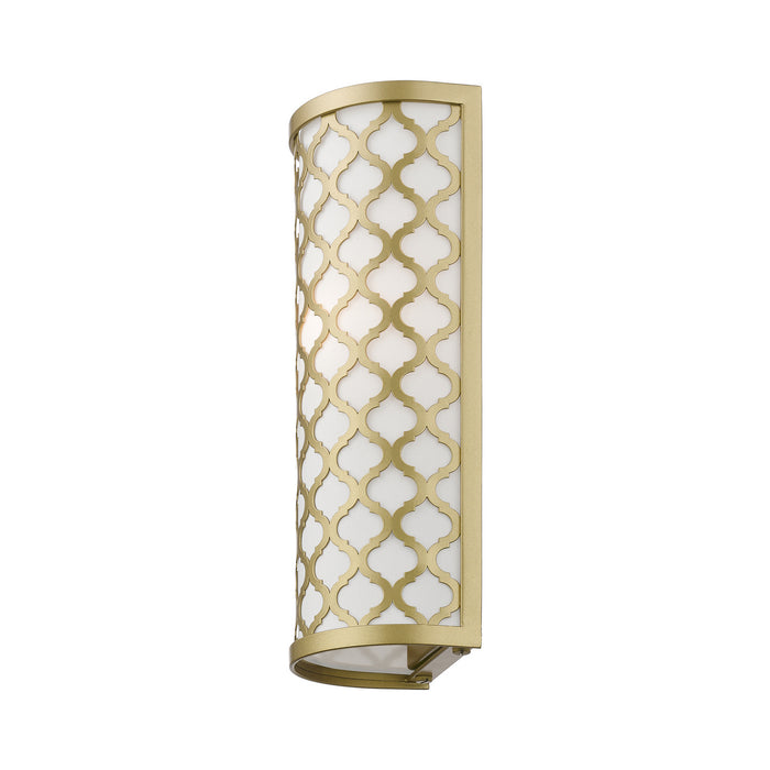 Livex Lighting 41100-33 One Light Wall Sconce, Soft Gold