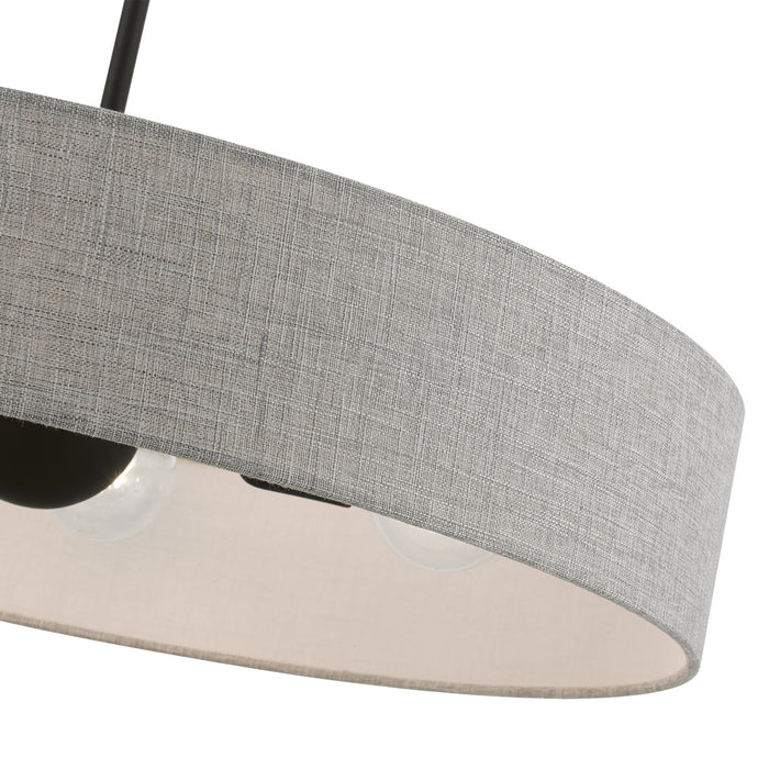 Livex Lighting 46145-04 Five Light Pendant, Black