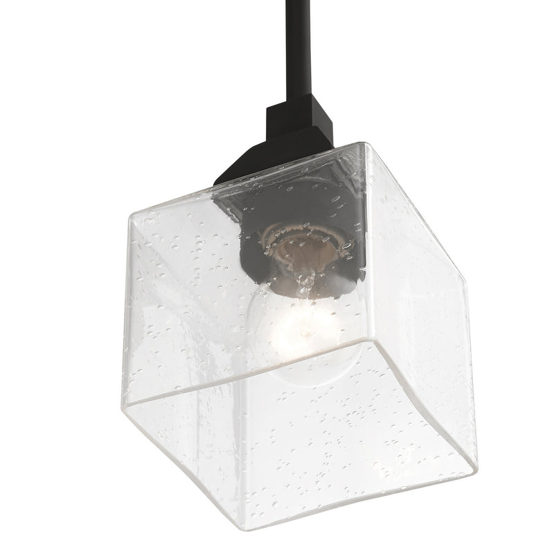 Livex Lighting 49761-04 One Light Mini Pendant, Black