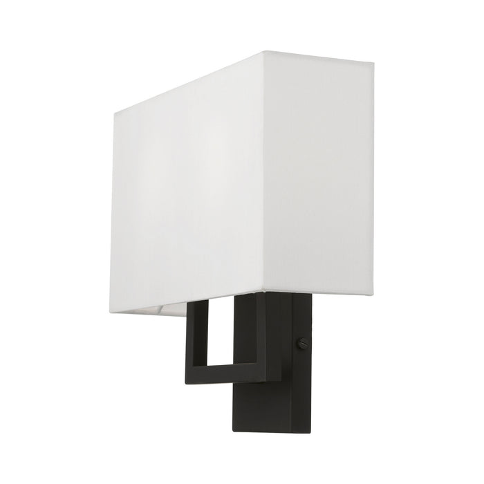 Livex Lighting 50990-04 Two Light Wall Sconce, Black