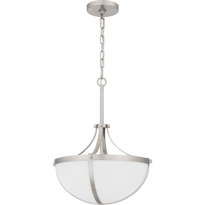 Quoizel ATB2814BN Two Light Pendant, Brushed Nickel