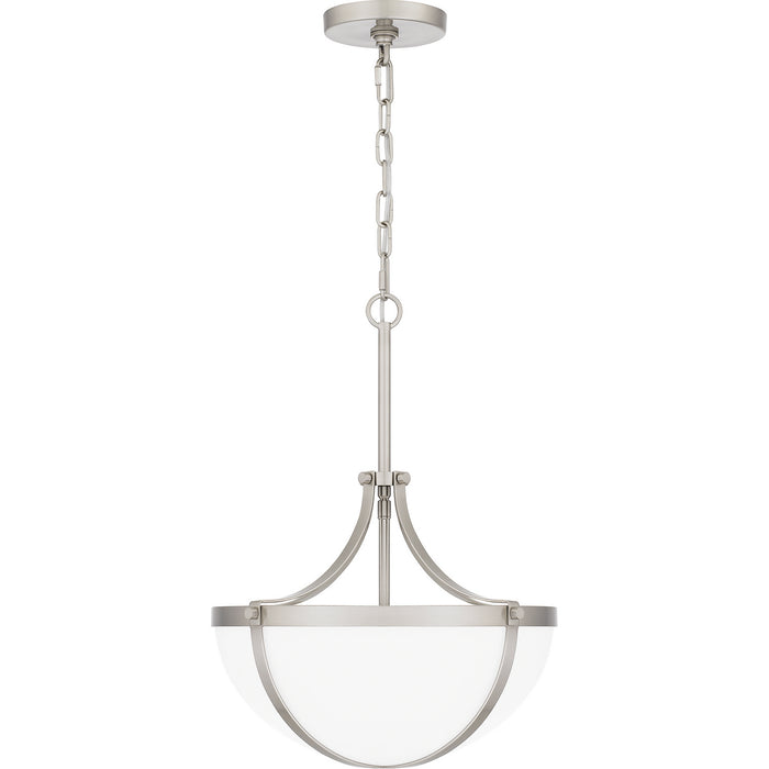 Quoizel ATB2814BN Two Light Pendant, Brushed Nickel