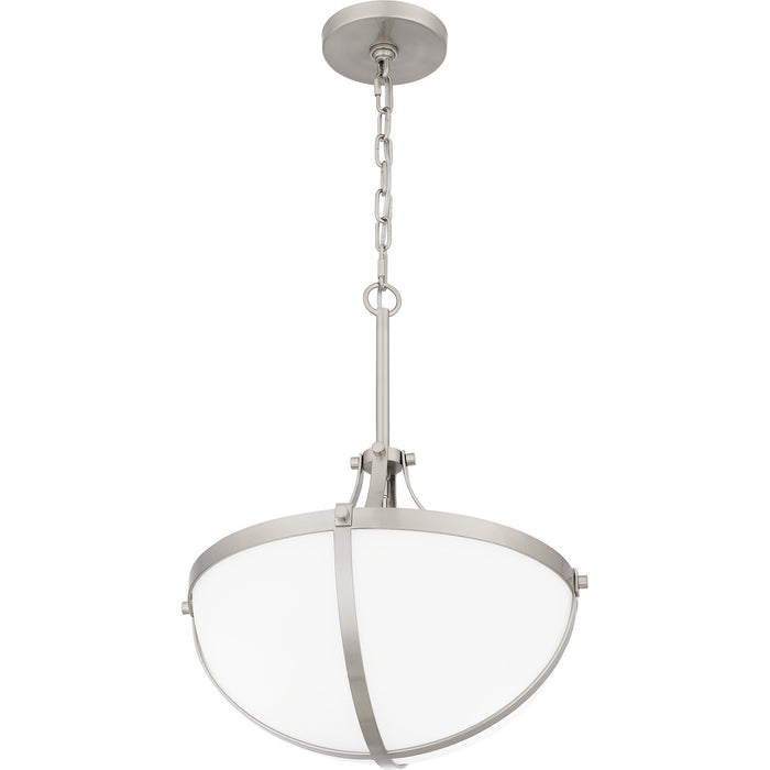 Quoizel ATB2814BN Two Light Pendant, Brushed Nickel