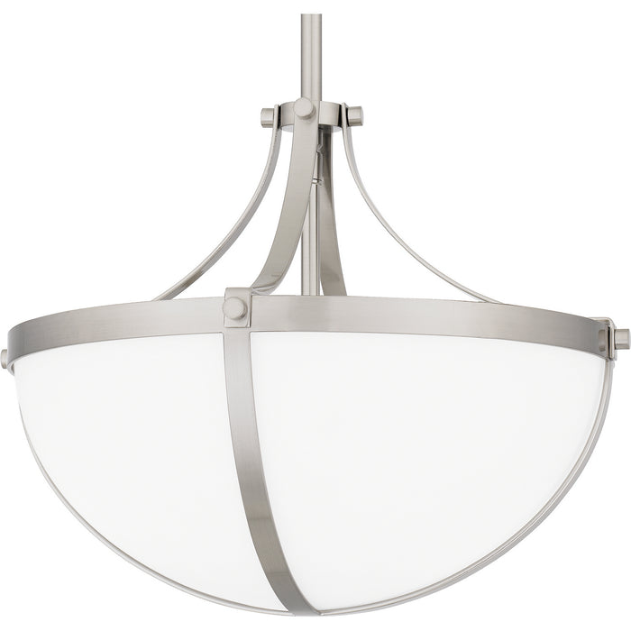 Quoizel ATB2814BN Two Light Pendant, Brushed Nickel