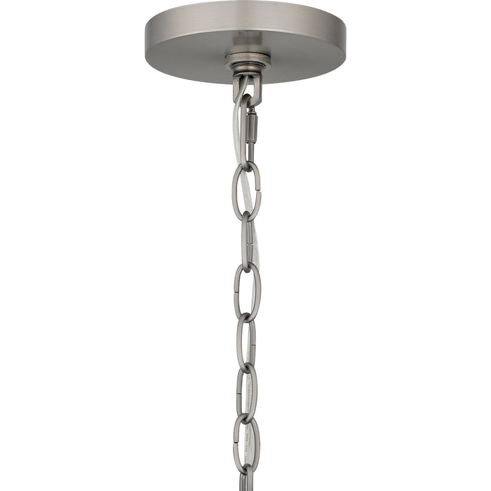 Quoizel BYN2824AN Five Light Pendant, Antique Nickel