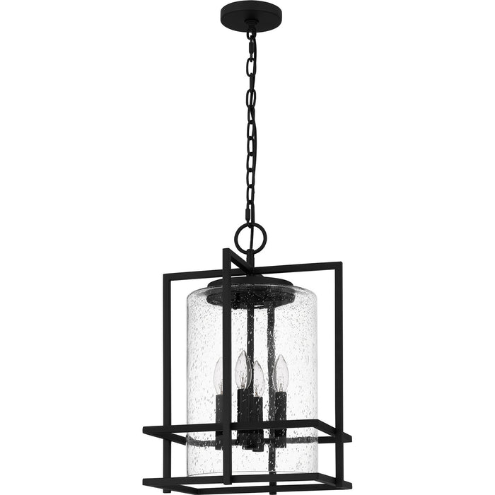 Quoizel DMN1514EK Four Light Pendant, Earth Black