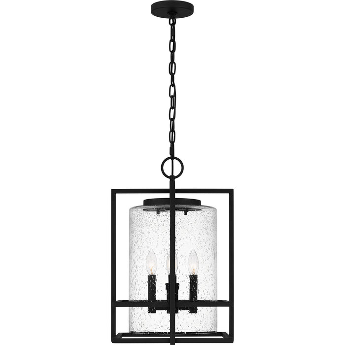 Quoizel DMN1514EK Four Light Pendant, Earth Black