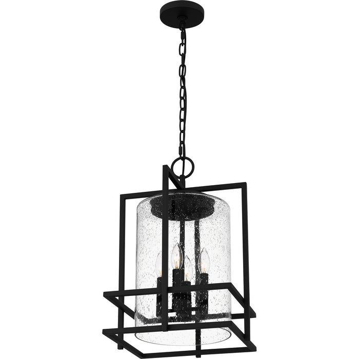 Quoizel DMN1514EK Four Light Pendant, Earth Black