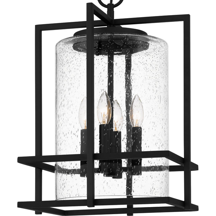 Quoizel DMN1514EK Four Light Pendant, Earth Black