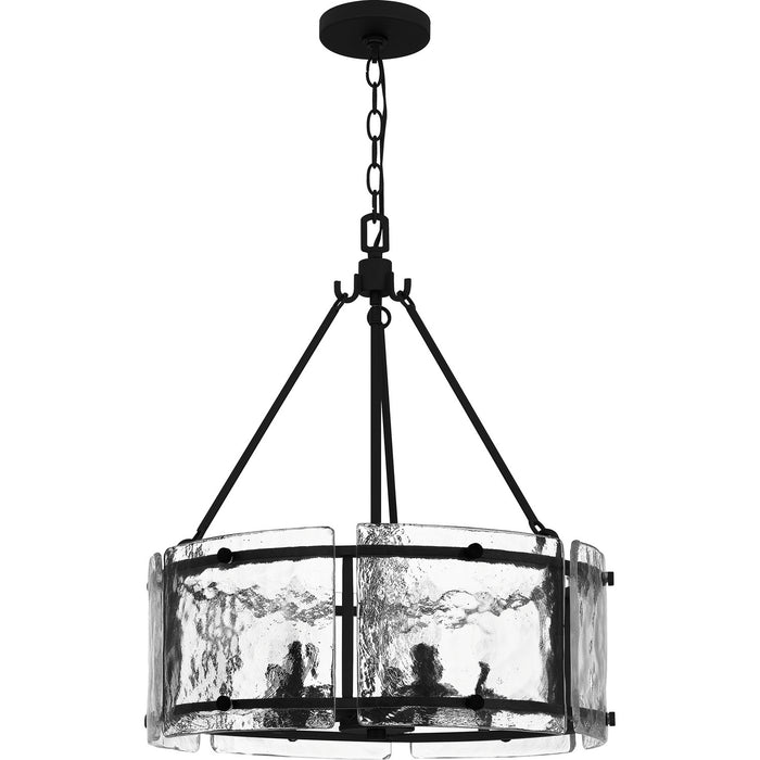 Quoizel FTS2821EK Five Light Pendant, Earth Black
