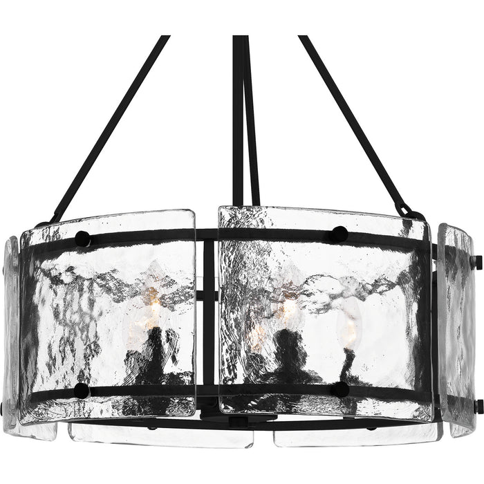 Quoizel FTS2821EK Five Light Pendant, Earth Black