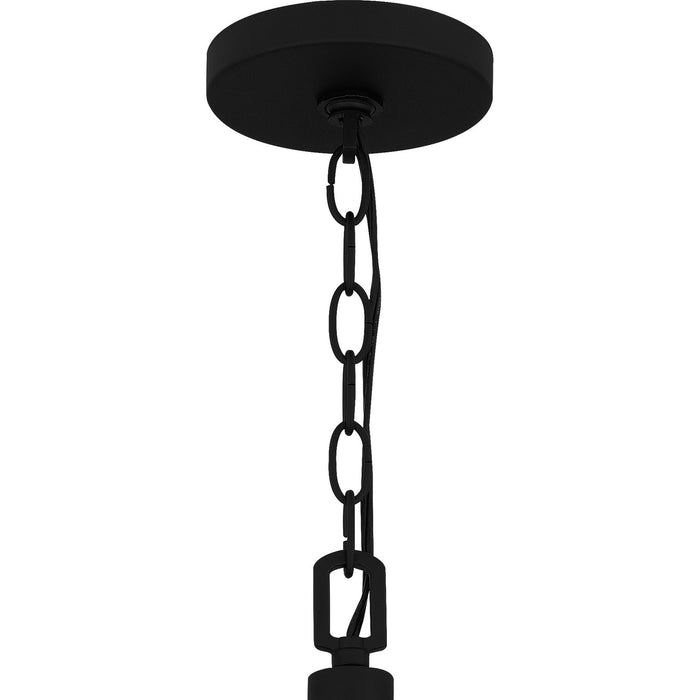 Quoizel FTS2821EK Five Light Pendant, Earth Black