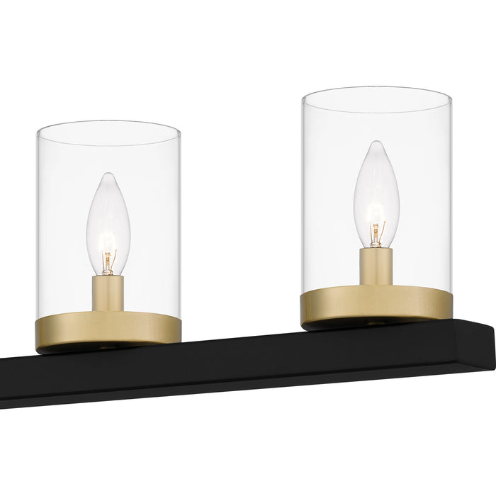 Quoizel GRL539MBK Five Light Island Chandelier, Matte Black