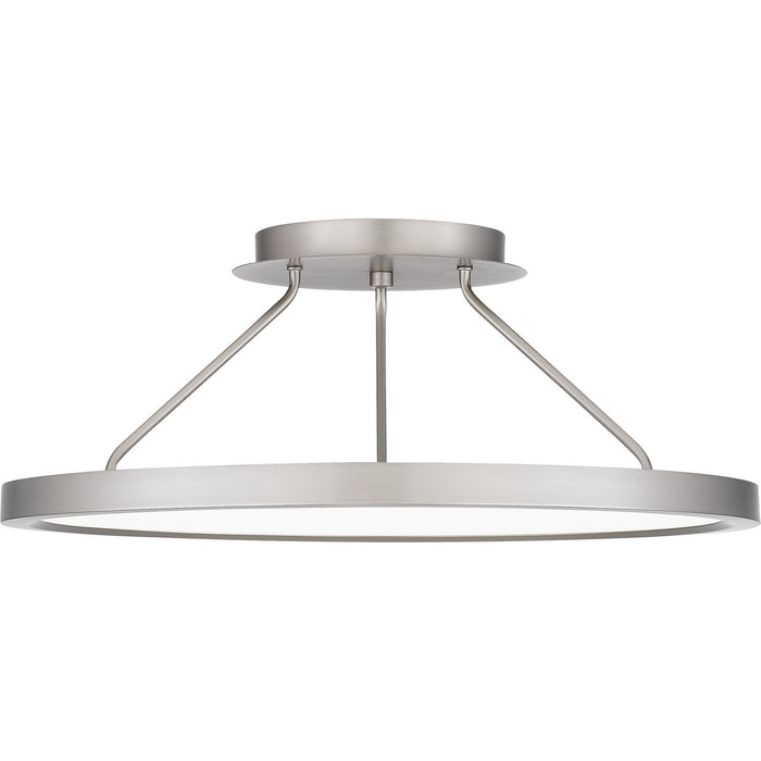Quoizel OST1820BN LED Semi Flush Mount, Brushed Nickel