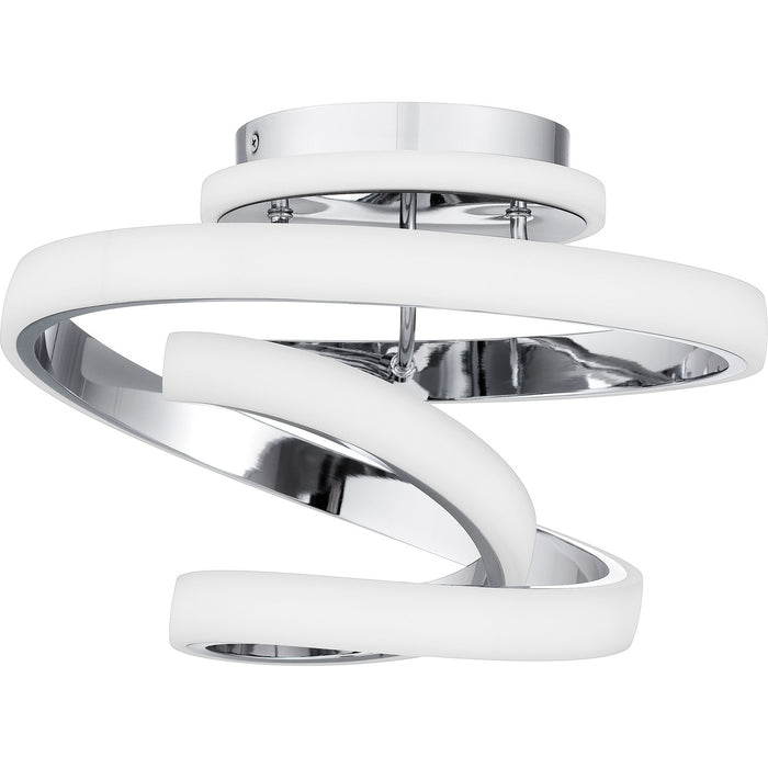 Quoizel PCAVI1713C LED Semi Flush Mount, Polished Chrome