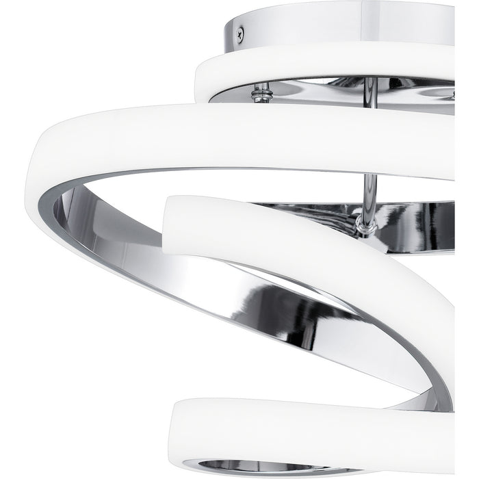Quoizel PCAVI1713C LED Semi Flush Mount, Polished Chrome