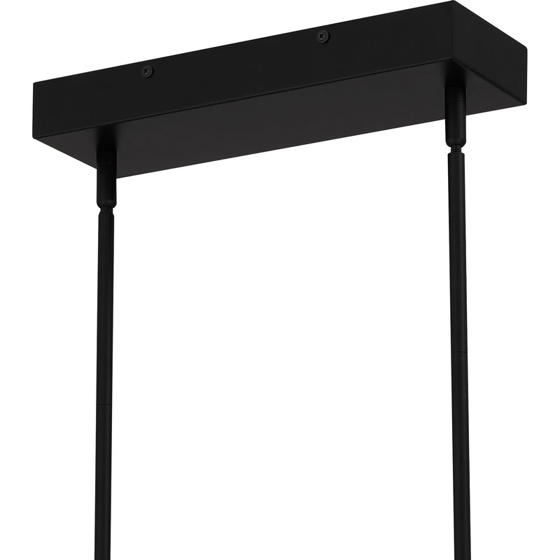 Quoizel PCBRE839MBK LED Island Chandelier, Matte Black