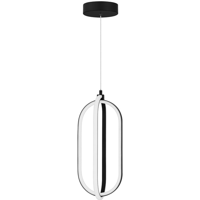 Quoizel PCCLT1507MBK LED Mini Pendant, Matte Black