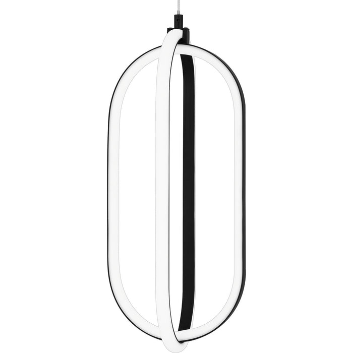 Quoizel PCCLT1507MBK LED Mini Pendant, Matte Black