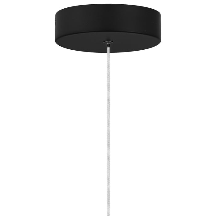 Quoizel PCCLT1507MBK LED Mini Pendant, Matte Black
