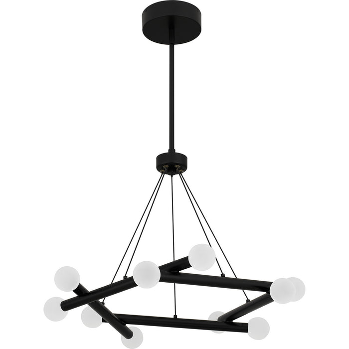 Quoizel PCCYP5023MBK LED Chandelier, Matte Black