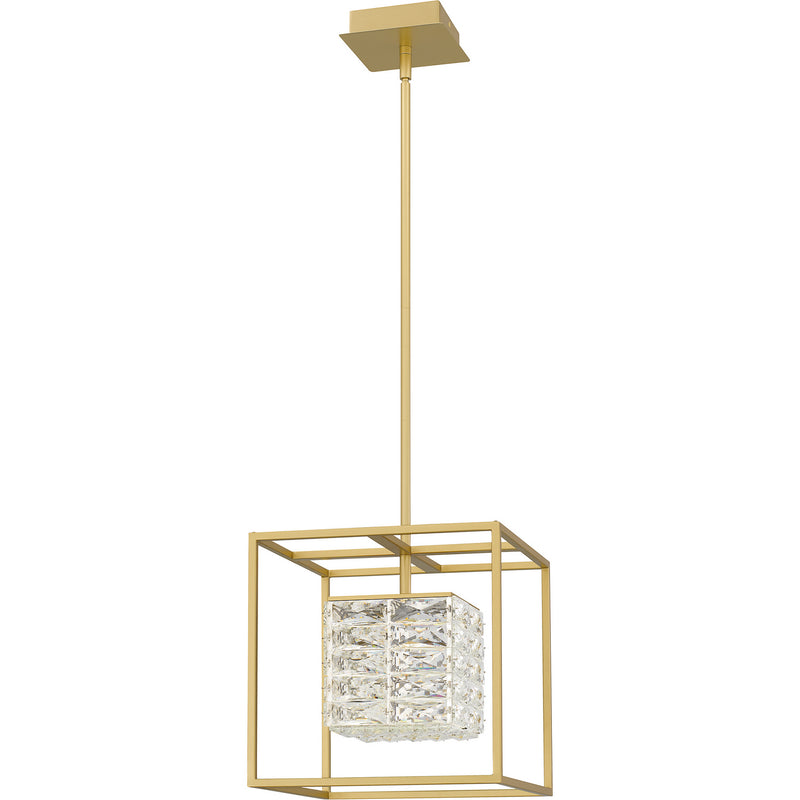 Quoizel PCDZ2812SGD LED Pendant, Soft Gold