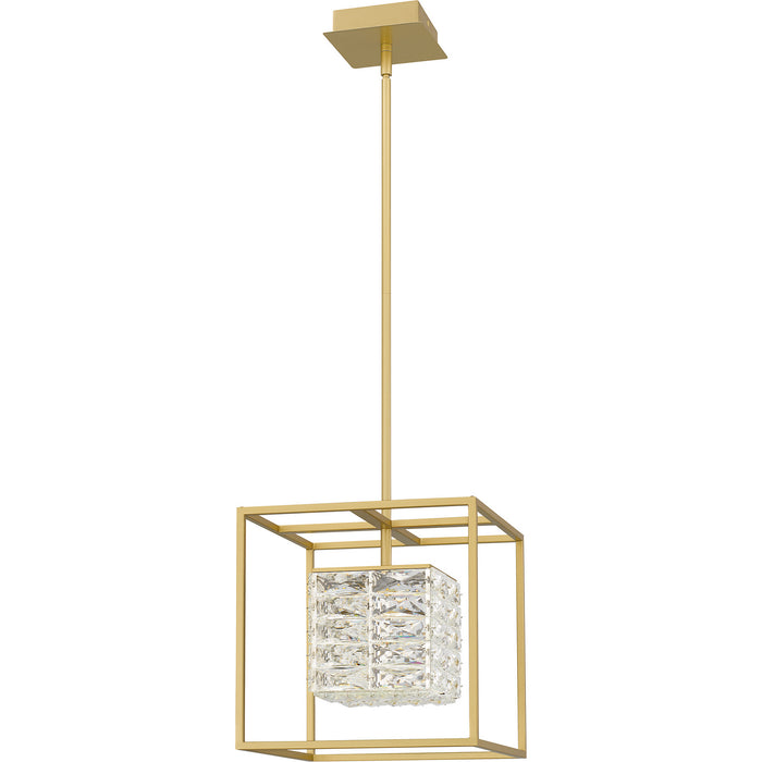 Quoizel PCDZ2812SGD LED Pendant, Soft Gold