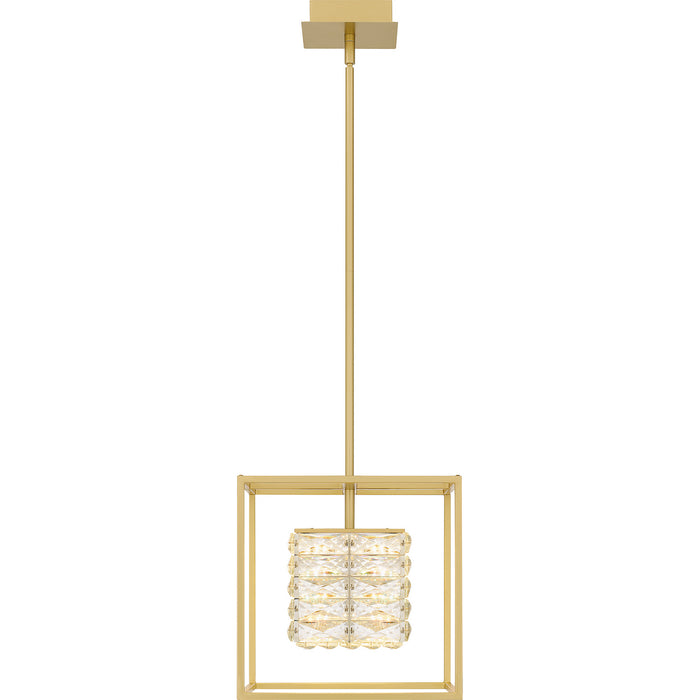 Quoizel PCDZ2812SGD LED Pendant, Soft Gold