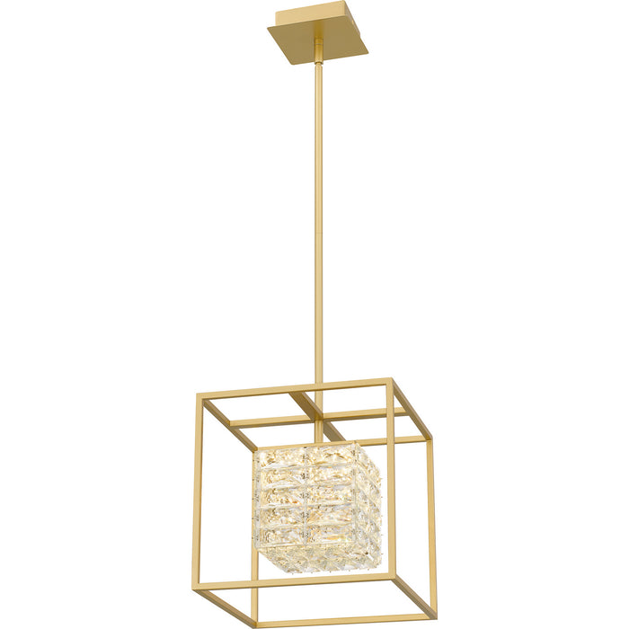 Quoizel PCDZ2812SGD LED Pendant, Soft Gold