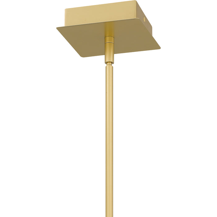 Quoizel PCDZ2812SGD LED Pendant, Soft Gold