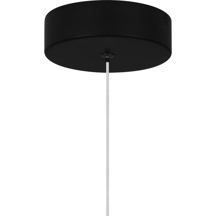 Quoizel PCILR1507MBK LED Mini Pendant, Matte Black