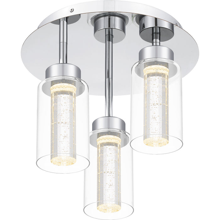 Quoizel PCJAD1614C LED Flush Mount, Polished Chrome