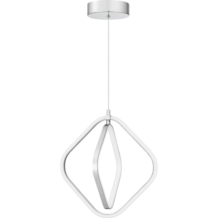 Quoizel PCOSH1513C LED Mini Pendant, Polished Chrome