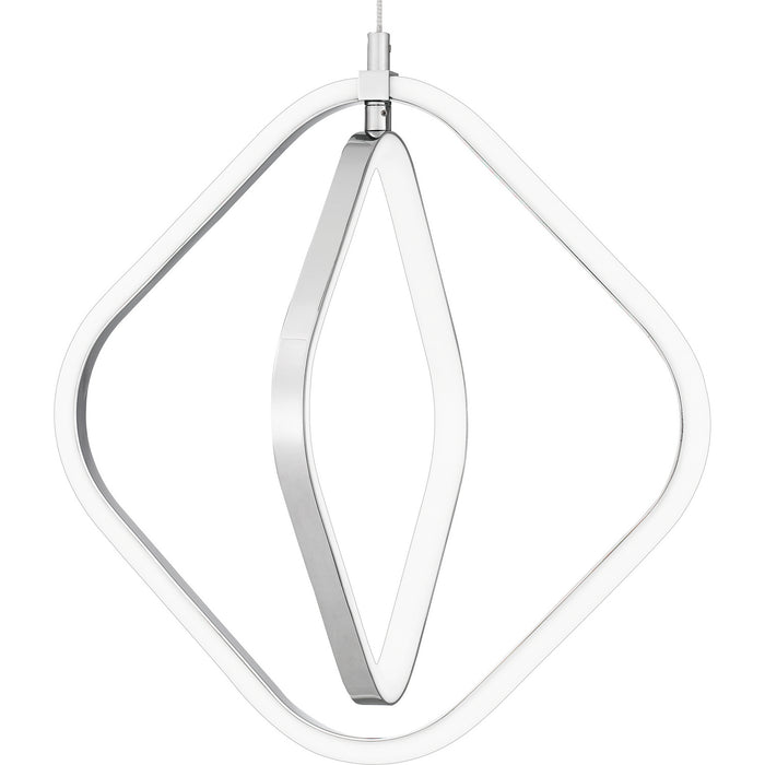 Quoizel PCOSH1513C LED Mini Pendant, Polished Chrome