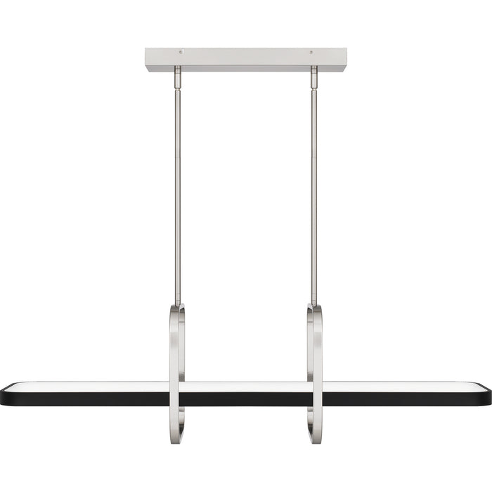 Quoizel PCZIM142BN LED Island Chandelier, Brushed Nickel