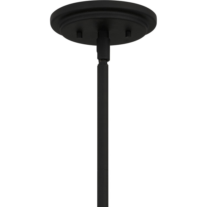 Quoizel QP5570EK Three Light Pendant, Earth Black