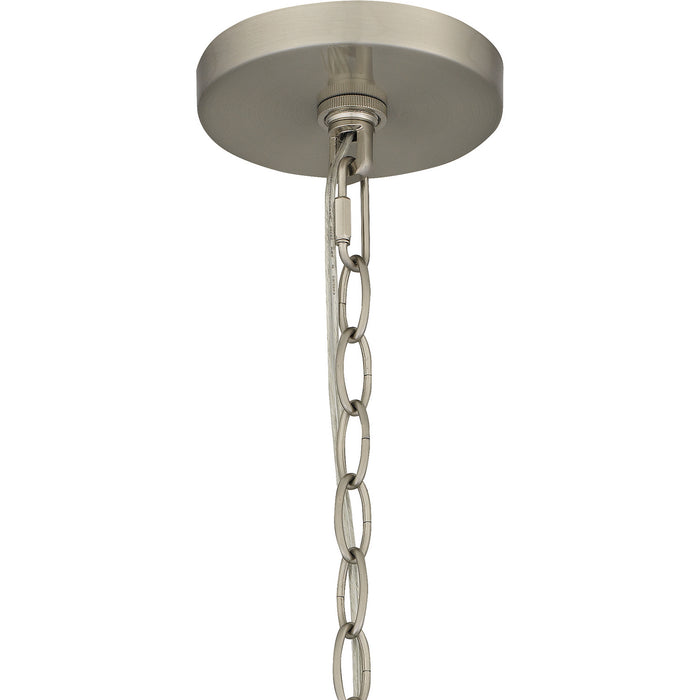 Quoizel QPP5635BN One Light Mini Pendant, Brushed Nickel