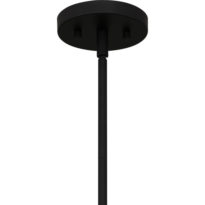 Quoizel SGLM2814MBK Three Light Pendant, Matte Black