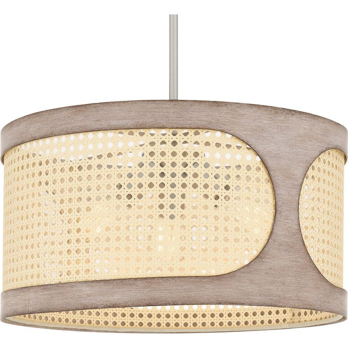 Quoizel SYA2818BN Three Light Pendant, Brushed Nickel