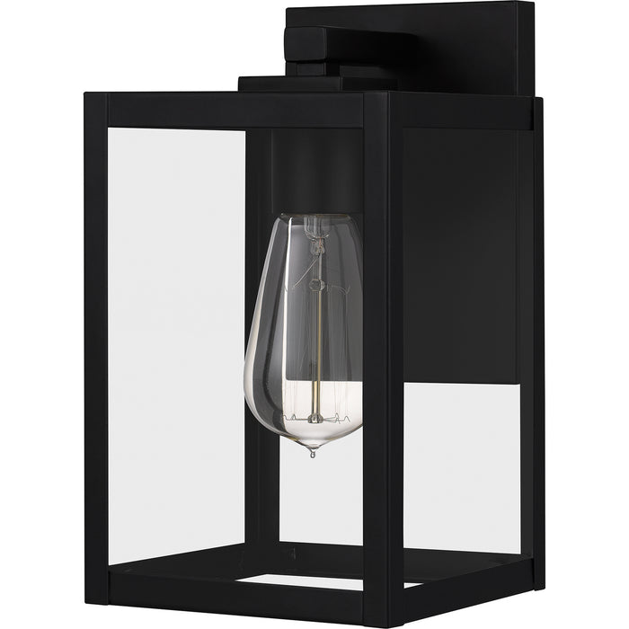 Quoizel WVR8305EK One Light Outdoor Wall Lantern, Earth Black