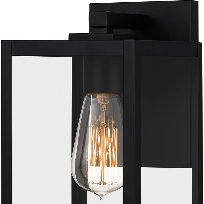 Quoizel WVR8305EK One Light Outdoor Wall Lantern, Earth Black