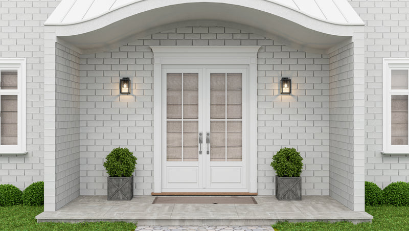 Quoizel WVR8305EK One Light Outdoor Wall Lantern, Earth Black