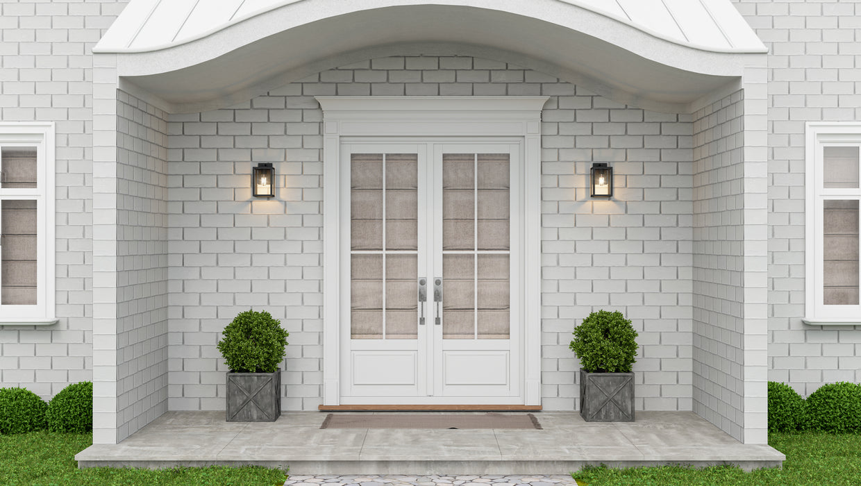 Quoizel WVR8305EK One Light Outdoor Wall Lantern, Earth Black